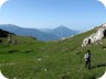 At the col between the two summits of Pashtrik