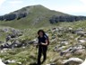 On our traverse form the main summit (in the background) to Summit #2, which is the one visible from Krume