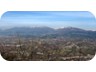 View across the Erzen valley towards Dajti and Priskë Mountains