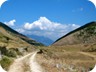 From Golem to Kolonje. In the distance, Cajupi mountain.