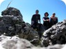 The summit rocks of Maja e Zezë, the highpoint of Mali i Rencit