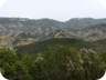 View to Durishit Ridge. The transverse of the entire ridge is one of the best hikes in the vicinity of the Tirana