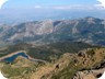 Maja Rrunja e Lures seen from the summit of Lure Mountain