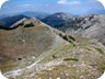 Looking back to the ridge and the valley we came