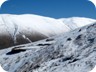 Having gained the ridge of Shëndëllisë. The view on the other side goes to Trebeshine