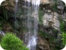 Detail of the Sotirë waterfalls