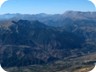 Summit view to Cikes, Qorres and Kendervices (from left to right, under the dots).