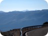 Even when only driving (on asphalt!) to the height of the pass, good views abound almost without getting out of your seat: Here Cika and Qorres