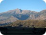 Maja e Strakovecit seen from the Gjirokastra - Tepelene road.