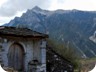 Maja e Strakovecit seen from the village of Limar, in the Zagoria Valley. Note the dog next to the door. Photo courtesy of Endrit Shima