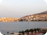 The trip starts in Saranda, before the sun hits the town.