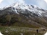 Near the pass and the border to Greece. In the background Mali i Shendenikut, about 150 meter lower than Stugares.