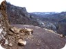 We did not drive to the end of the road, as there was a lot of rockfall and winter damage. However, from the place where we parked to the actual road end is only a 20 minute walk.