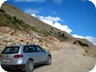 The road from Polican to Kulmake Pass leads through many quarries, where the typical white stone is harvested.