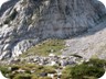 Reaching the large valley. Spot the shepherd and his dog.