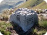 A marker on the border to Macedonia