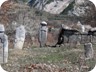 Vrap grave stones. here with arabic inscript