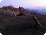 A Vrap cemetary in the evening light