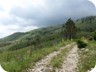 On the last 4 kilometers to the trailhead of Mali i Zebe