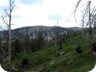 Hiking Mali i Zebe, still near the trailhead.