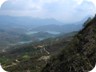 View from the ridge to Mali me Gropa and Bovila Lake