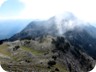 View along the summit ridge, from near the summit of Qorres