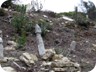 At the very last corner of Tirana Qark, an old cemetary - similar to those that can be found in Vrap