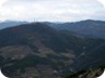 View from Shen Marie towards Kodra e Luncit (with the antennas), our next destination