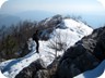 On the ridge in winter