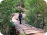 The river crossing at the trailhead, just next to school and a bit further on from the church in Rrëja e Velës