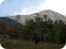 From Kosmas peak towards Strimnja mountain. The path follows - more or less - the ridgeline to the summit.