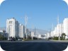 Streets of Ashgabat. Where is the cafe? 