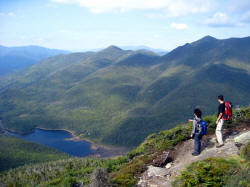 view from Mount Colden