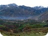 View towards Zhulat from the road to Fushe Bardhe- there is no longer a road from Fushe Bardhe to Zhulat, but we will visit Zhulat a little later on a different route