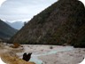 The valley leading to Zhulat - Lumi i Joshe