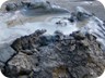 Mud volcano in action