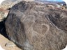 The petroglyphs are said to be several thousand years old