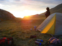 on Korabit Mountain, Albania